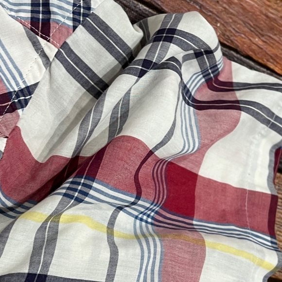 Vintage Rustler Cowboy Rancher Western Pearl Snap Short Sleeve Button Down Shirt - Picture 4 of 6